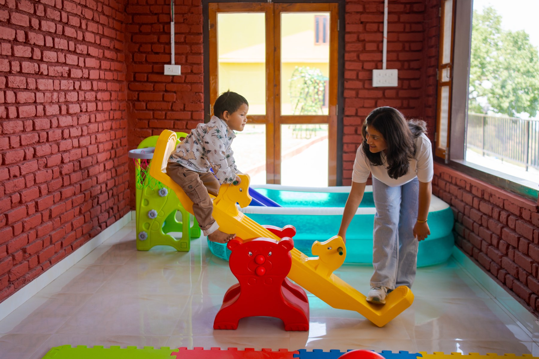 Kids play area